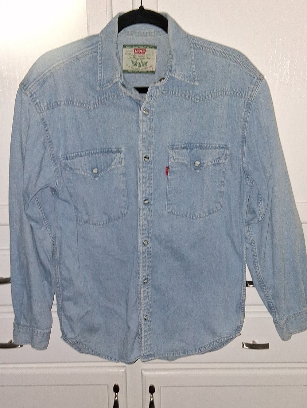 Vintage Levi's Light Blue Denim Shirt Jacket